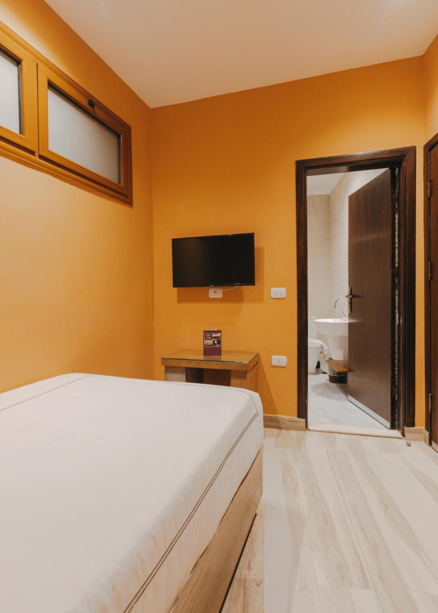 Almas Pyramids View Hotel Kafret el-Gabal Exterior foto